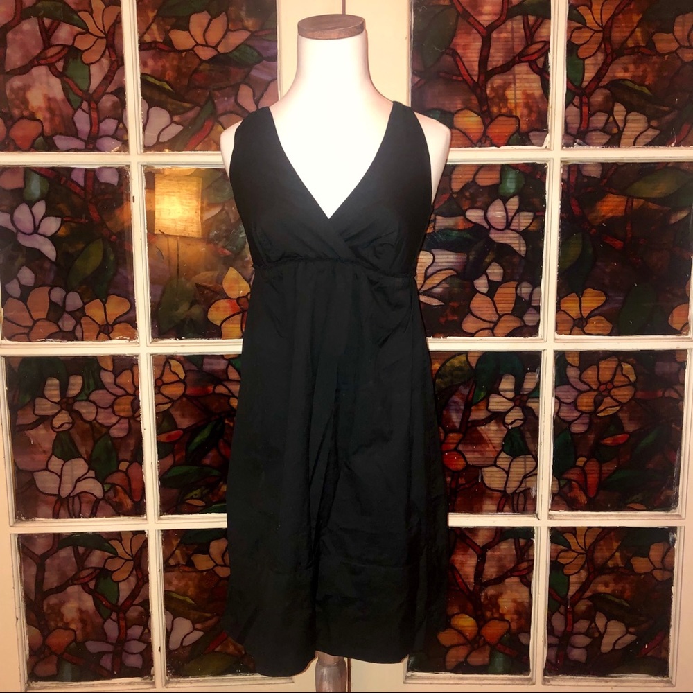 GAP Empire Waist Black Dress  Size 0